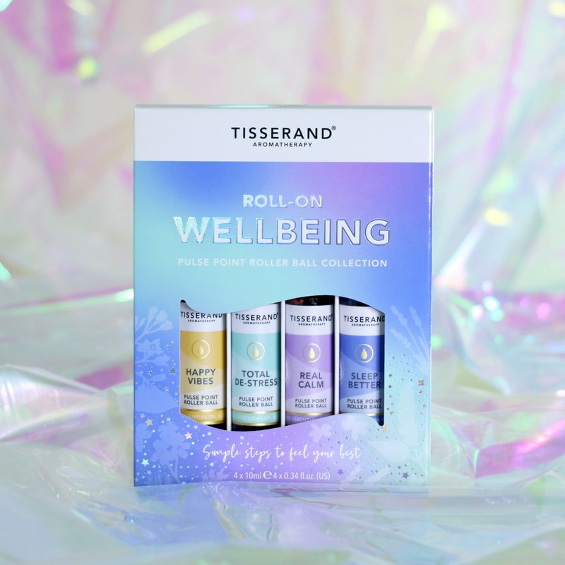 [Imported from the UK] Portable Essential Oil Four-piece Limited Edition-Happy, Relaxed, Peaceful, Night - น้ำหอม - น้ำมันหอม 