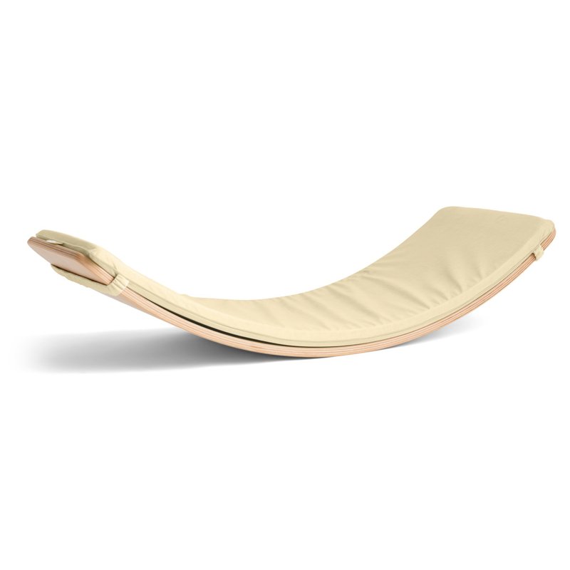 Wobbel - 平衡板/彎板 - 軟墊/靠墊 - Oatmeal - 兒童家具 - 棉．麻 