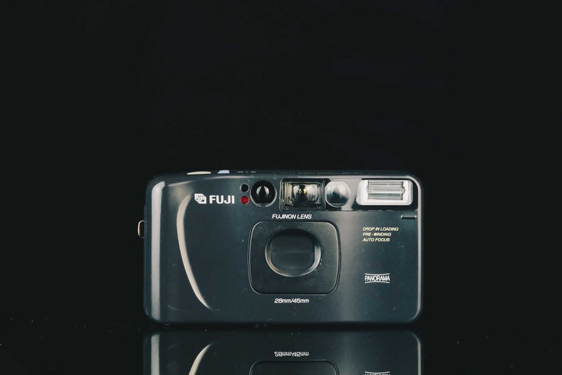 FUJI CARDIA Travel mini DUAL-P #7014 #135 film camera - กล้อง - โลหะ สีดำ
