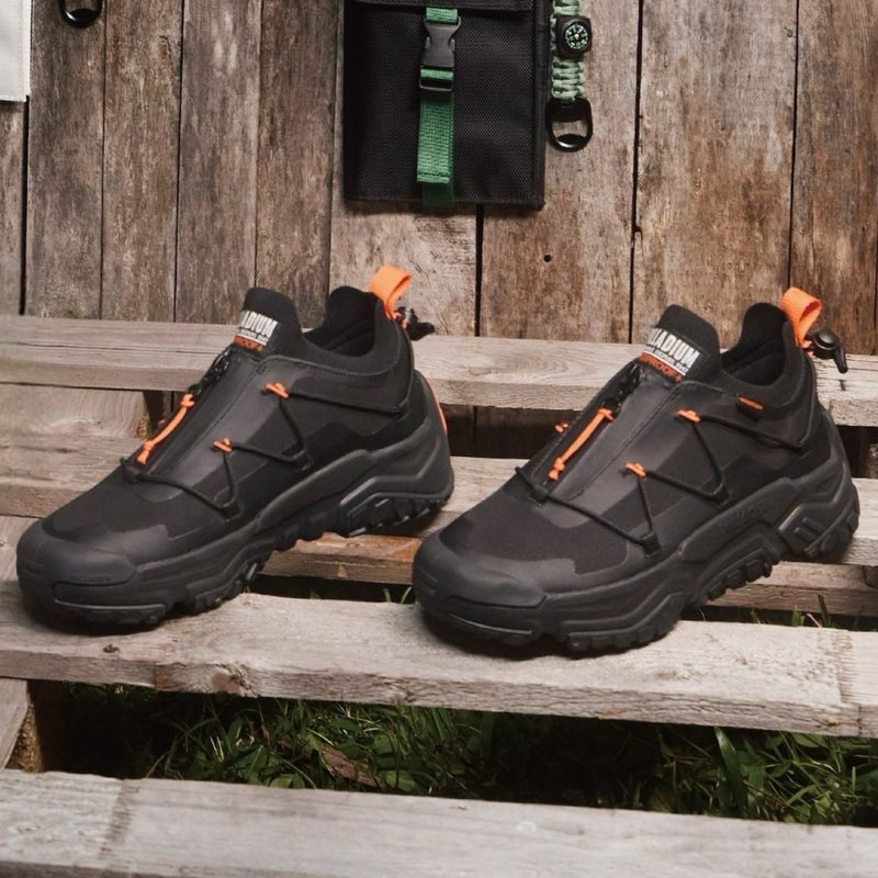 PALLADIUM OFF-GRID 輪胎橘標襪套式防水靴 79112 - 女休閒鞋/帆布鞋 - 其他材質 多色