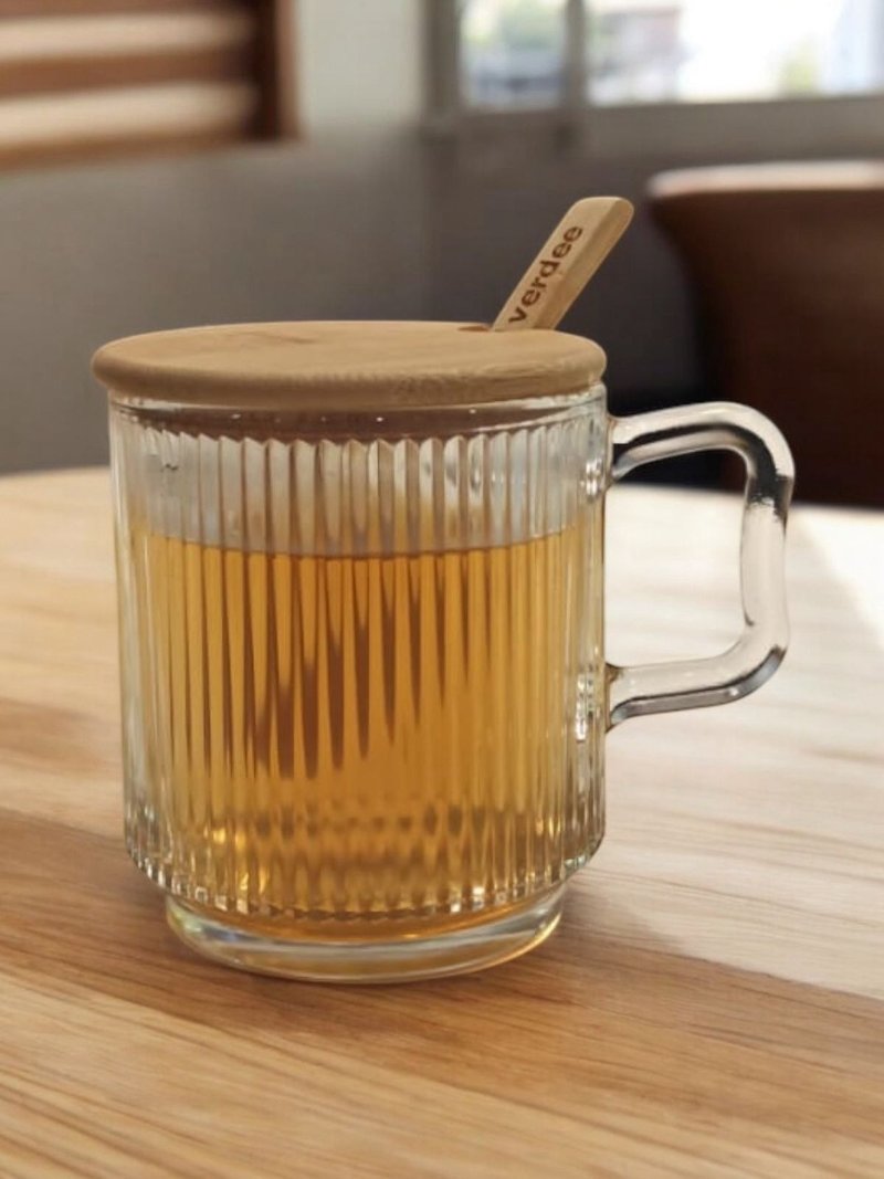 復古玻璃杯 - 玻璃杯 - 玻璃 黑色
