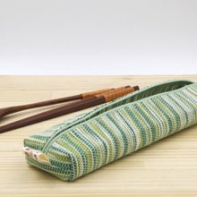 【紙布ホーム】紙糸織り大型食器袋コルゲートグリーン