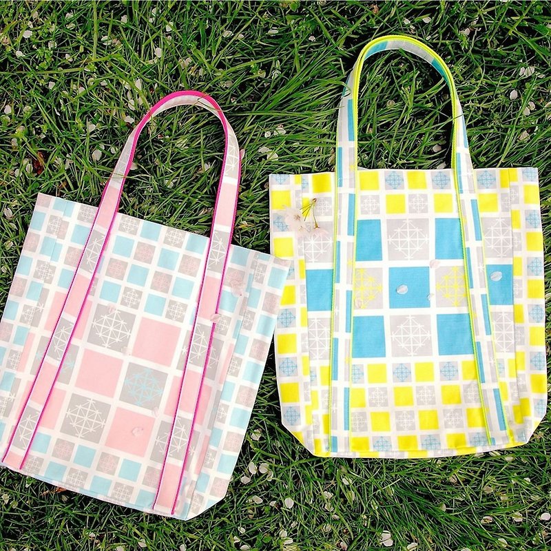 Tote bag - กระเป๋าถือ - ผ้าฝ้าย/ผ้าลินิน หลากหลายสี