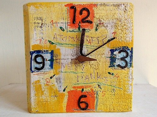 ito-woodworks word clock