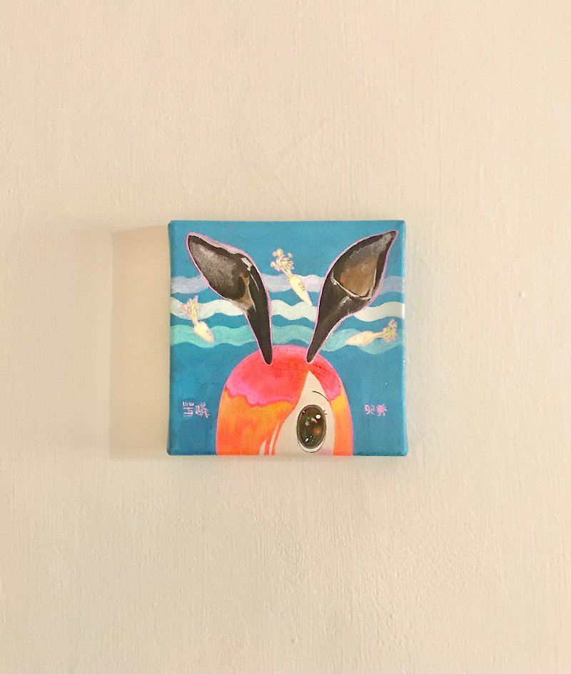 【FANGYICHEN】Black Rabbit Zhenyuzi - Posters - Acrylic 