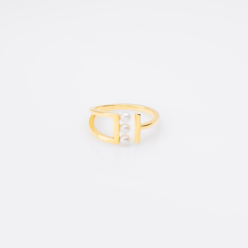 迷人高雅 / Leah ring - 戒指 - 其他金屬 金色