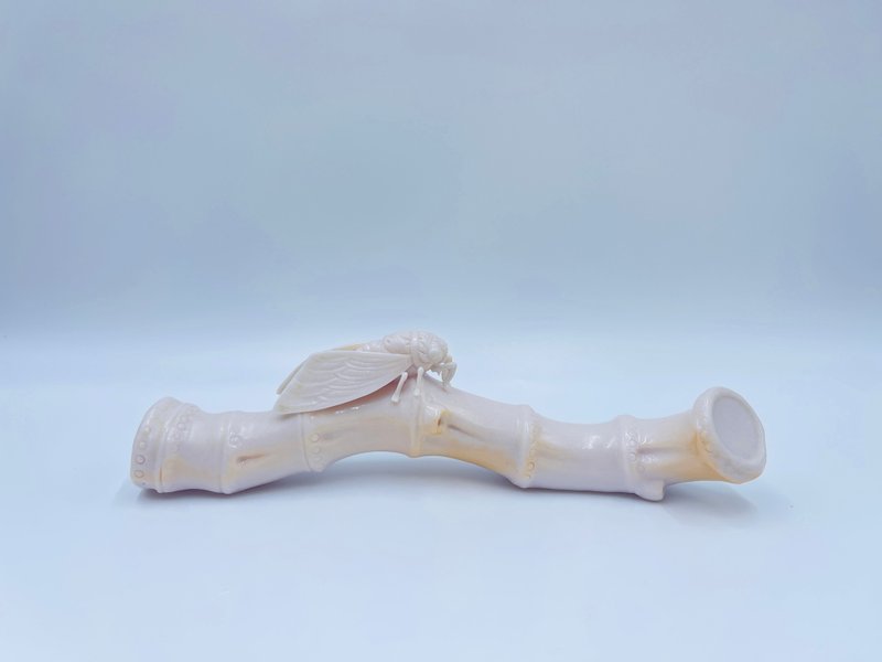 柴燒擺件 - 擺飾/家飾品 - 瓷 白色