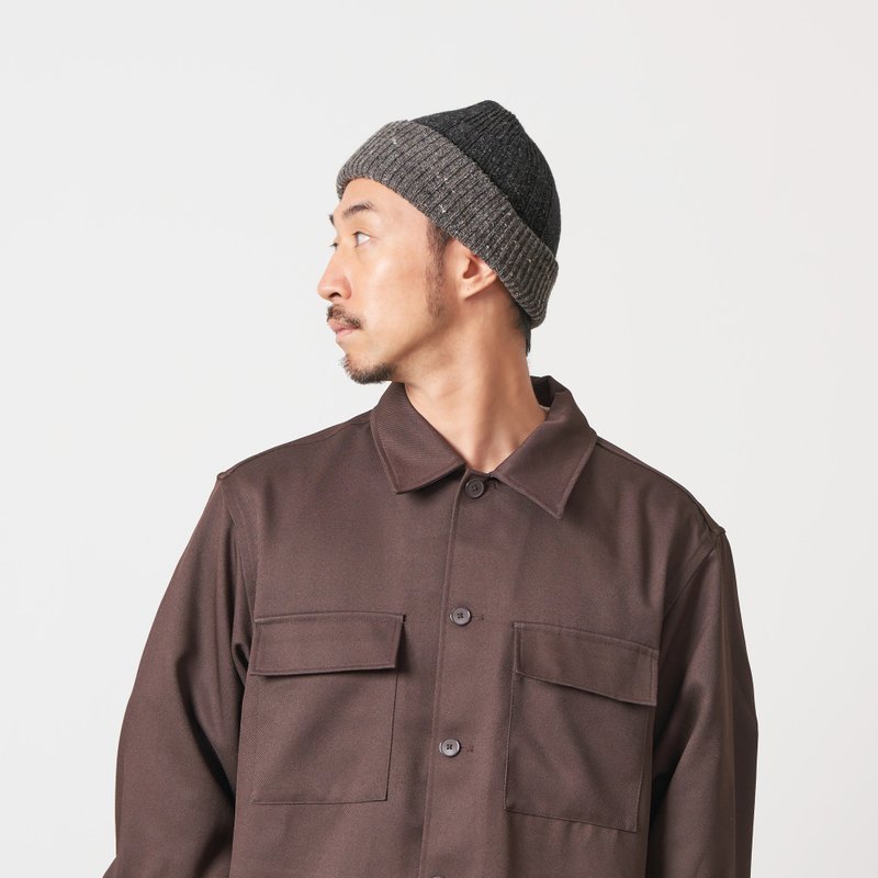 Reversible Docker Hat, Winter Fisherman Beanie for Men and Women - 帽子 - 羊毛 金色