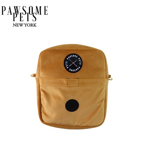 Pawsome Pets New York Crossbody Treat bag - Brown