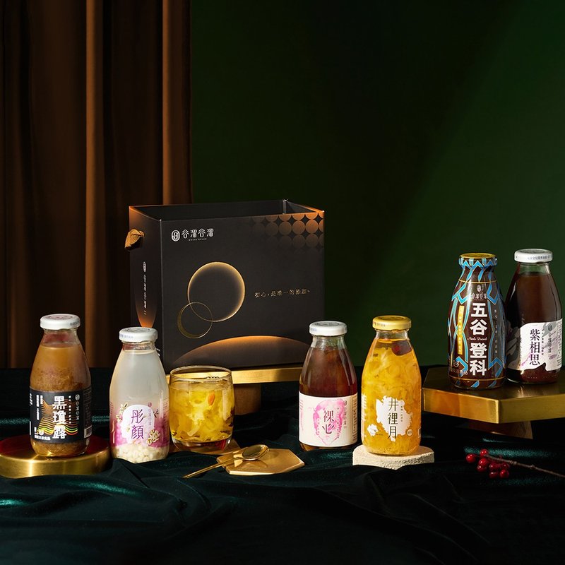 【中秋節送禮6入禮盒區】養生飲禮盒6入組│免費代寫賀卡(私訊問) - 養生/保健食品/飲品 - 新鮮食材 