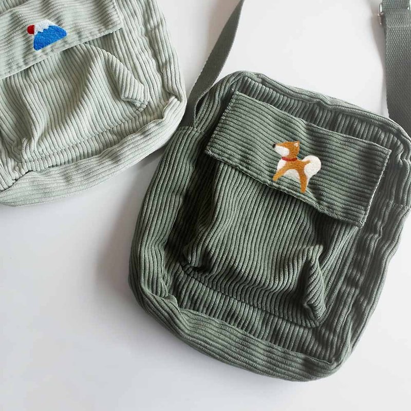 [Q-cute] bag series - Shiba Inu / Scott / Keji - Messenger Bags & Sling Bags - Other Materials Multicolor
