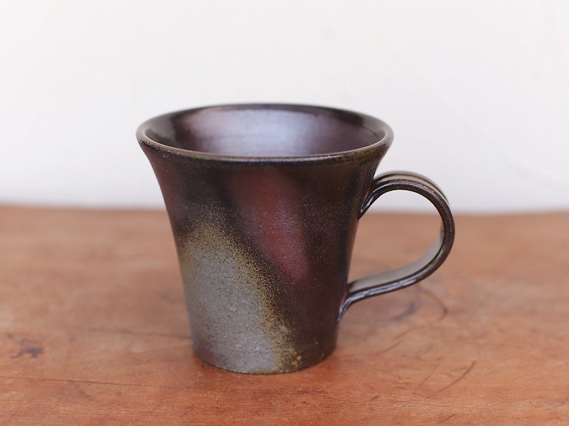 備前 コーヒーカップ(大)　c5-068 - 咖啡杯 - 陶 咖啡色