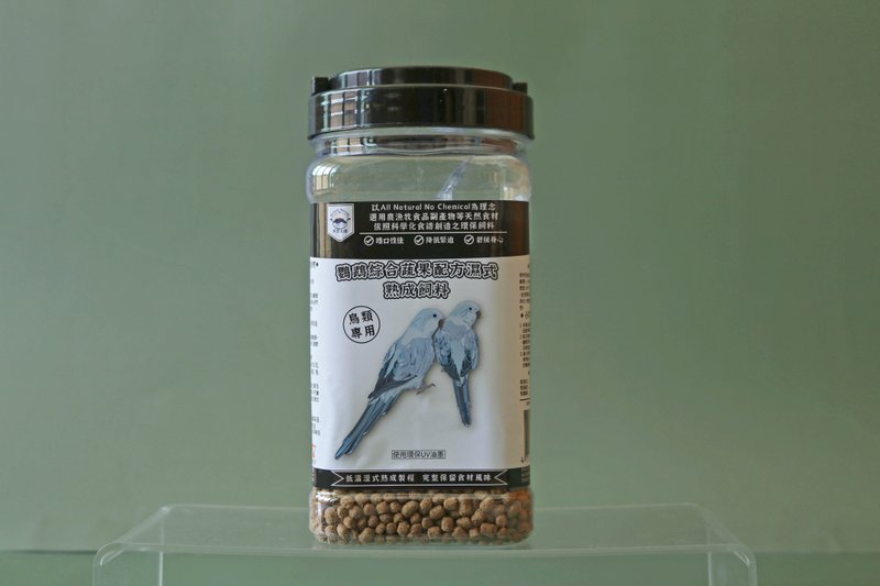【天然食譜】鸚鵡綜合蔬果配方濕式熟成飼料 300g - 其他 - 其他材質 黑色