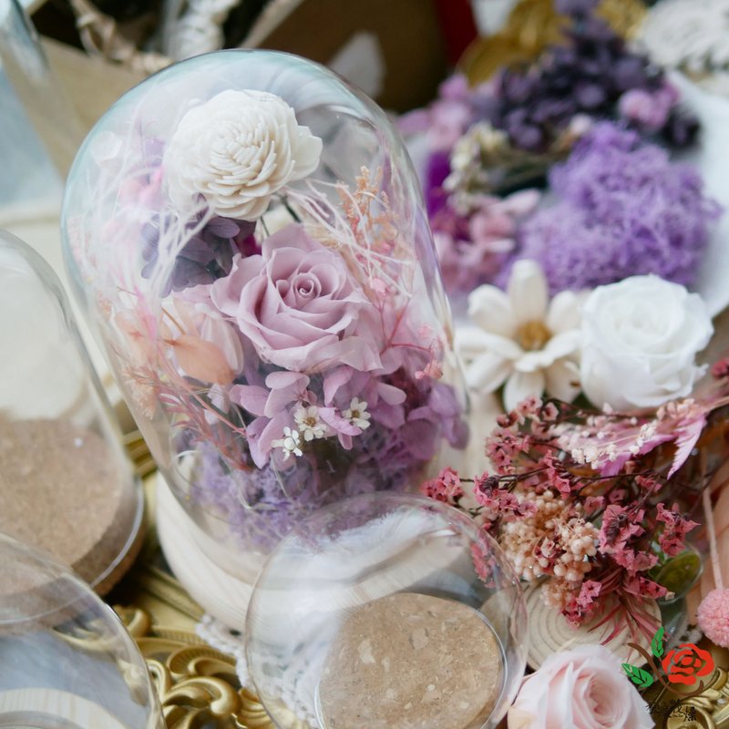 花盅材料包 極度花燥 永生花 花禮 - 花藝/盆栽/植栽 - 植物．花 多色