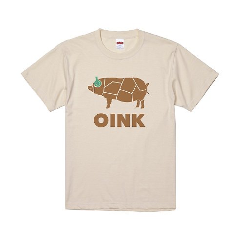OINK by Stutz OINK T恤 - 奶油太妃白