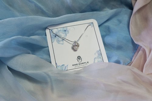 One Dimple 單窩 : 純銀 k金珠寶設計與訂製 花苞珍珠項鍊 淡水珍珠 925銀