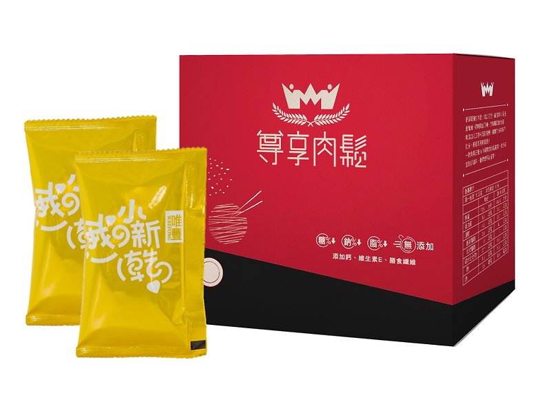 【Weifeng Pork Floss】Exclusive Pork Floss Gift Box - Dried Meat & Pork Floss - Fresh Ingredients Red