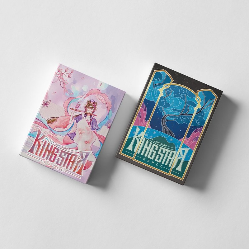 裟羅流影 酡顏撲克卡牌合集 德州撲克紙牌斗地主橋牌禮盒 - 桌遊/卡牌 - 紙 