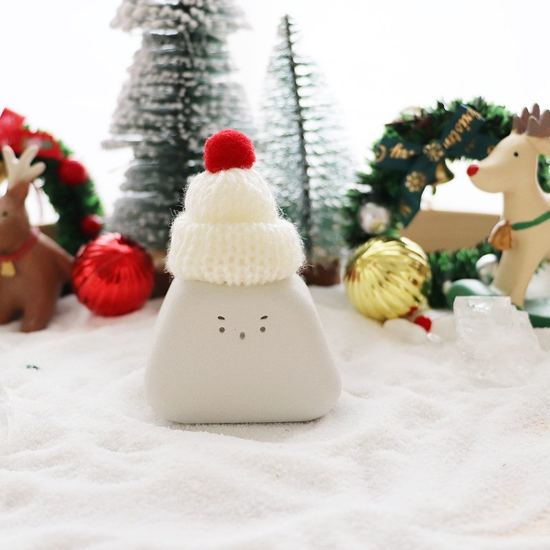 聖誕限定 I 預購 I 驚驚 小久淘 金飯丸 I 水泥器皿 (附包裝) - 擺飾/家飾品 - 其他材質 紅色