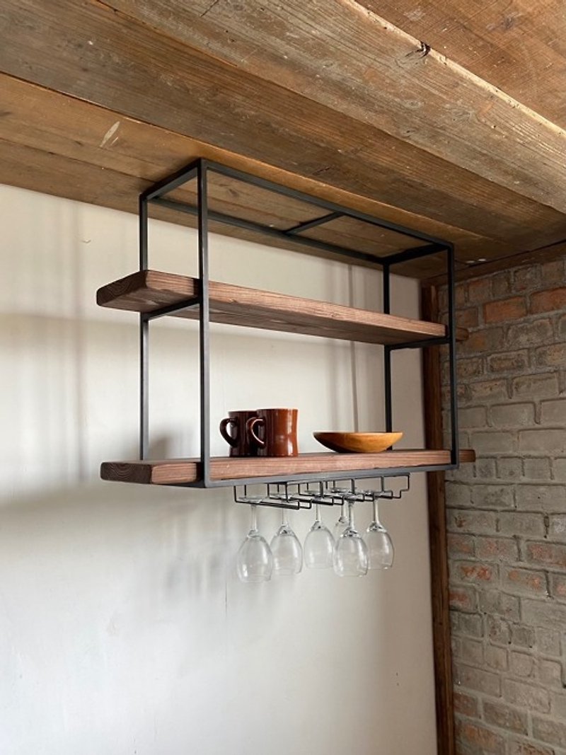 Limited quantity HS-W Ceiling shelf Hanging shelf Hanging shelf Wine glass rack Hanging shelf Kitchen shelf Flower stand - Other Furniture - Other Metals 