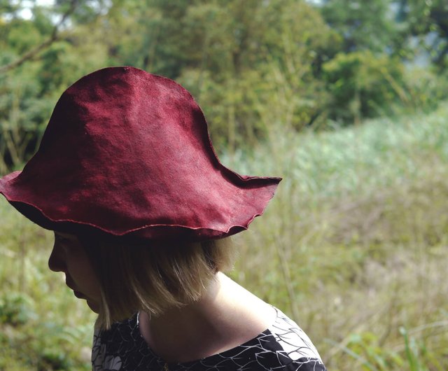 Red fisherman hat Clearance