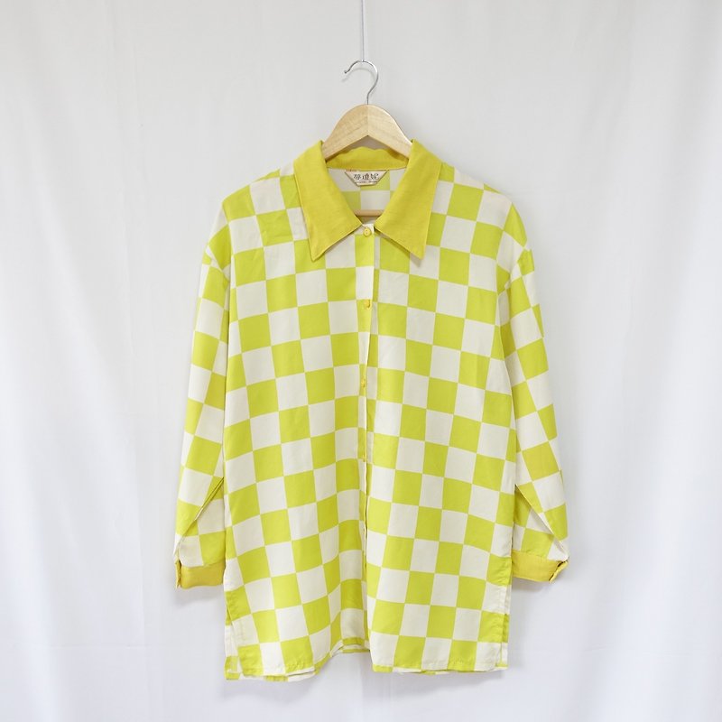 │Slowly│ vintage jacket 33│vintage. Retro. Literature - Women's Shirts - Polyester Multicolor
