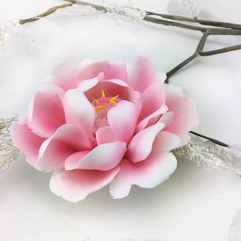 陶 花瓶/花器 粉紅色 - CereiZ永生瓷花・永恆牡丹花禮