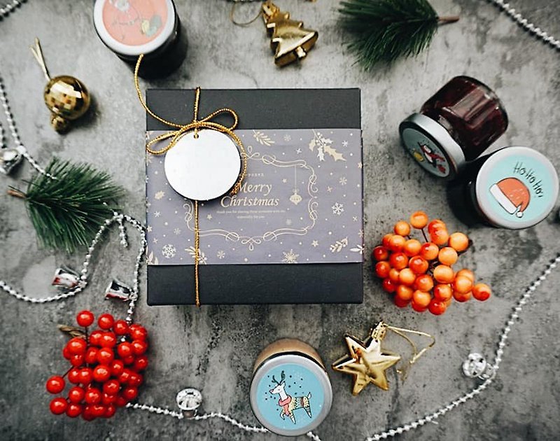 test small jam 4 into gift box pre-order trowel half price / Christmas exchange gift - อาหารเสริมและผลิตภัณฑ์สุขภาพ - อาหารสด สีแดง
