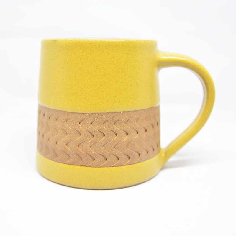 Bamboo cone cone cone m cup _ green _ fair trade - Mugs - Pottery Green