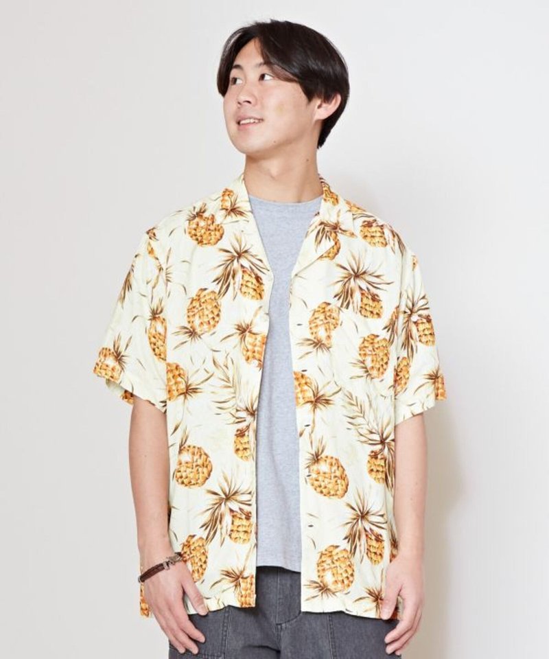 【熱門預購】海島記憶Aloha熱帶果香夏威夷襯衫(4色) 4IS-5101 - 男襯衫/休閒襯衫 - 其他材質 