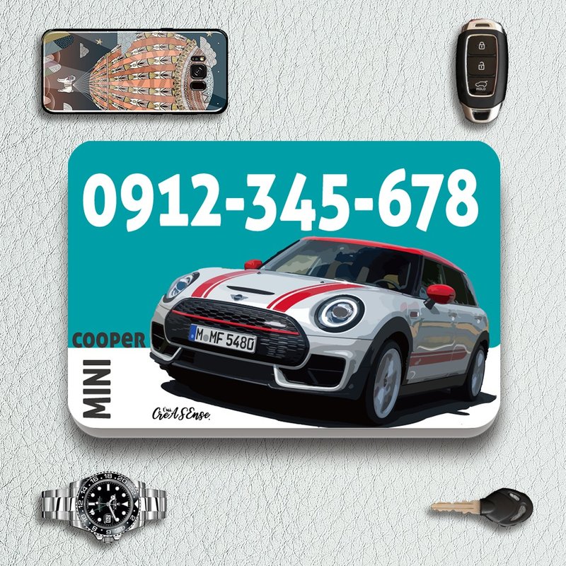 mini cooper|送人自用|汽車路邊臨停神器|暫停臨時停車牌|CPK40 - 其他 - 壓克力 多色