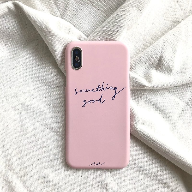 Some good things IPHONE: HTC: SONY: SAMSUNG: ASUS: OPPO mobile phone case all-inclusive soft case - เคส/ซองมือถือ - พลาสติก สึชมพู