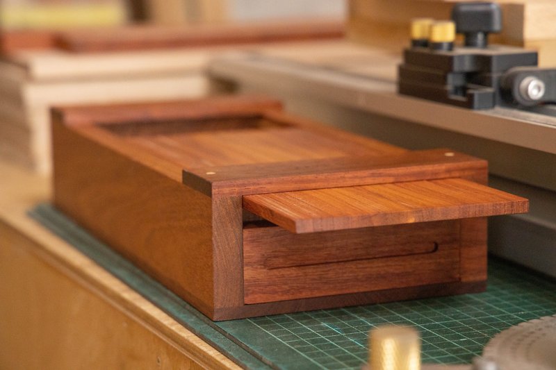 【木製であること】横開き収納ボックス丨小物収納 - 収納用品 - 木製 ブラウン
