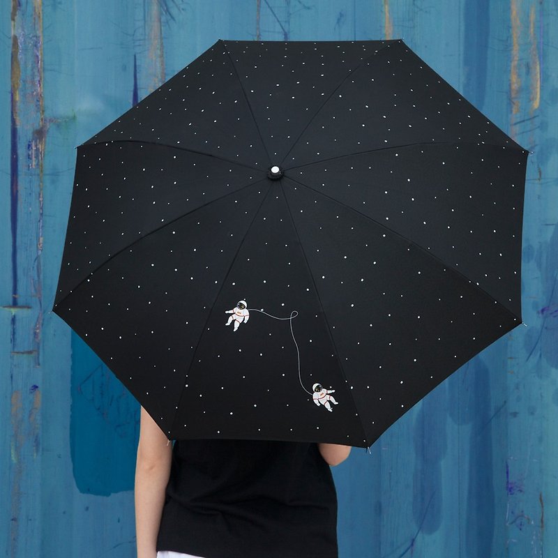 YIZISTORE雨傘晴雨傘手動創意小清新遮陽傘-宇航員 - 雨傘/雨衣 - 其他材質 