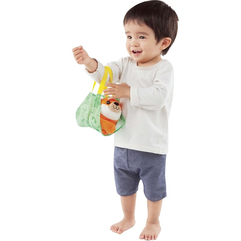 生命の感情ペット赤ちゃん -  Shiba Inu - 知育玩具・ぬいぐるみ - その他の素材 オレンジ