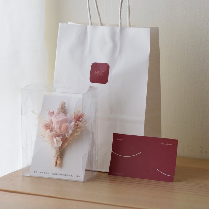 Customize | Mini Preserved Flower Card – Handmade Floral Gift - 乾燥花/永生花 - 植物．花 