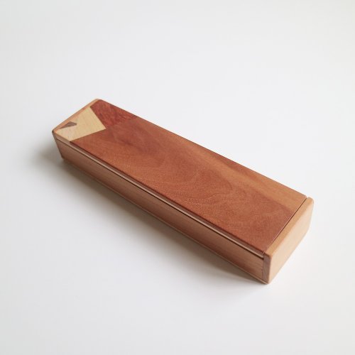 特製木製ペンケース No.04 桜材×ブナ材 - ショップ Upon Full 覆