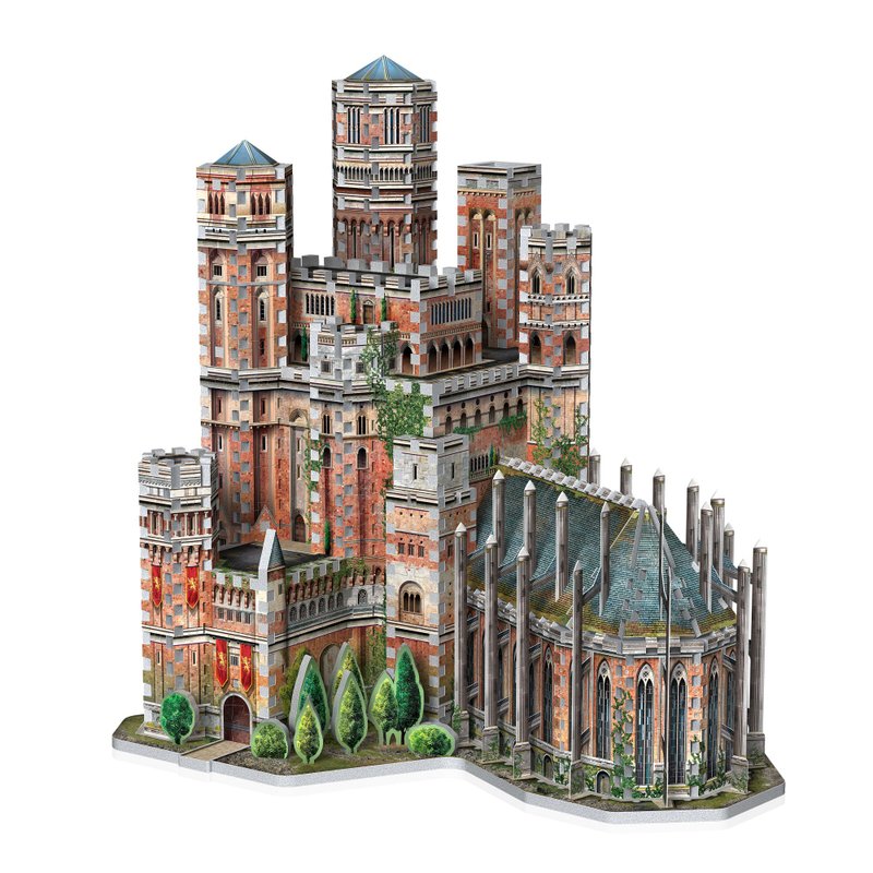 The Red Keep/3D Puzzle - Puzzles - Other Materials Multicolor