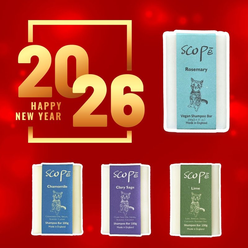 Shampoo Bar MIX Naked Pack of 4 - Original British [SCOPē] Rosemary - New Launch. - แชมพู - สารสกัดไม้ก๊อก 