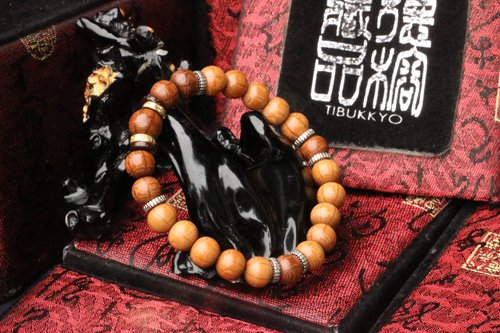 TIBUKKYO德榕藏品 特精工老料滿花六道木手珠 8mm 降龍木手串 客製化串珠設計 木珠