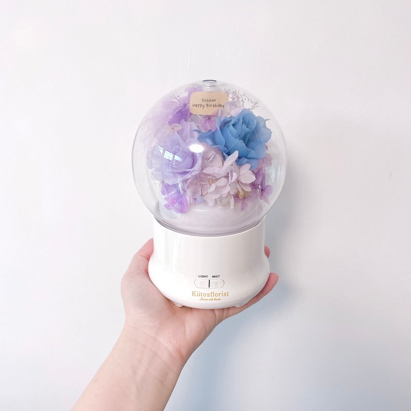 Kiitosflorist Preserved Flower Aroma Diffuser - Light Purple - น้ำหอม - วัสดุอื่นๆ สึชมพู