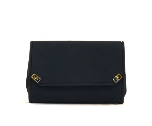 日本直送 名牌中古包 】 GUCCI GGモチーフ サテン クラッチバッグ