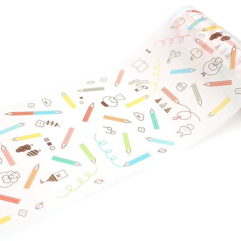 mt Pocket / Mizutama / Colored Pencil (MTPOCT021) - Washi Tape - Paper Multicolor