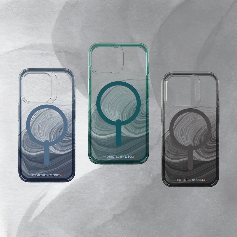 Gear4 iPhone 14 D3O Milan Snap MagSafe 磁吸透明手機殼 - 手機殼/手機套 - 塑膠 多色