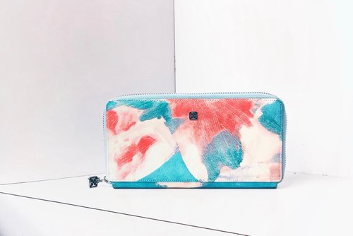 Tosca creations Tosca | Floral Print Long Wallet - 4Pattern 真皮 長皮夾 錢包