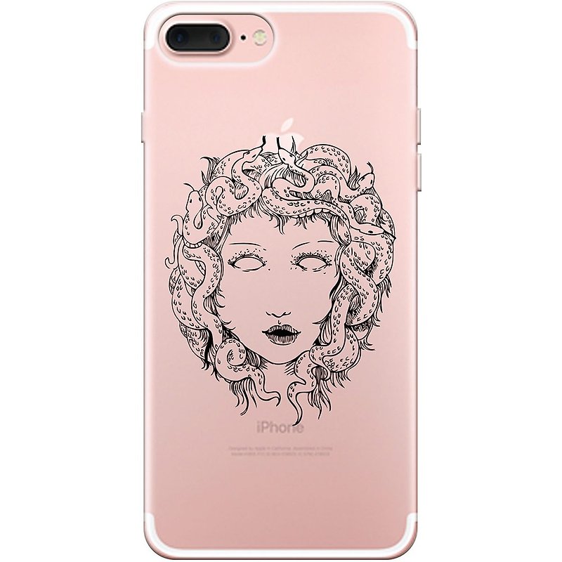New series - [Medusa] - Yang Shu Ting - TPU phone case "iPhone / Samsung / HTC / LG / Sony / millet / OPPO", AA0AF169 - Phone Cases - Silicone Black