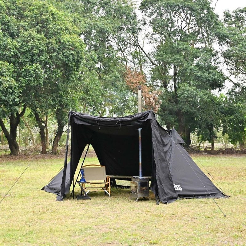 TreeStone 輕裝露營 機車帳 - 露營用品 - 其他人造纖維 黑色