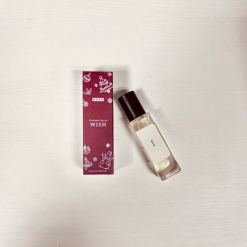 NAZO 滾珠香氛油/指緣油-許願Wish【茶香調】 - 香水/香膏 - 玻璃 透明