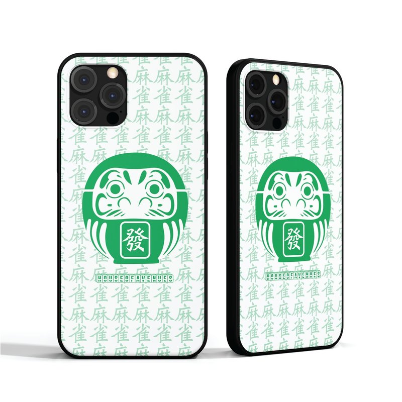 | HOA 原創設計手機殼 | MahJong 麻雀系列 | 玉青 JADE | - 手機殼/手機套 - 塑膠 多色