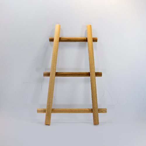 Ecozy Self-assembly kit, set of: 30i=3 rungs; 40i=4 rungs or 50i=5 rungs. Wood ladder